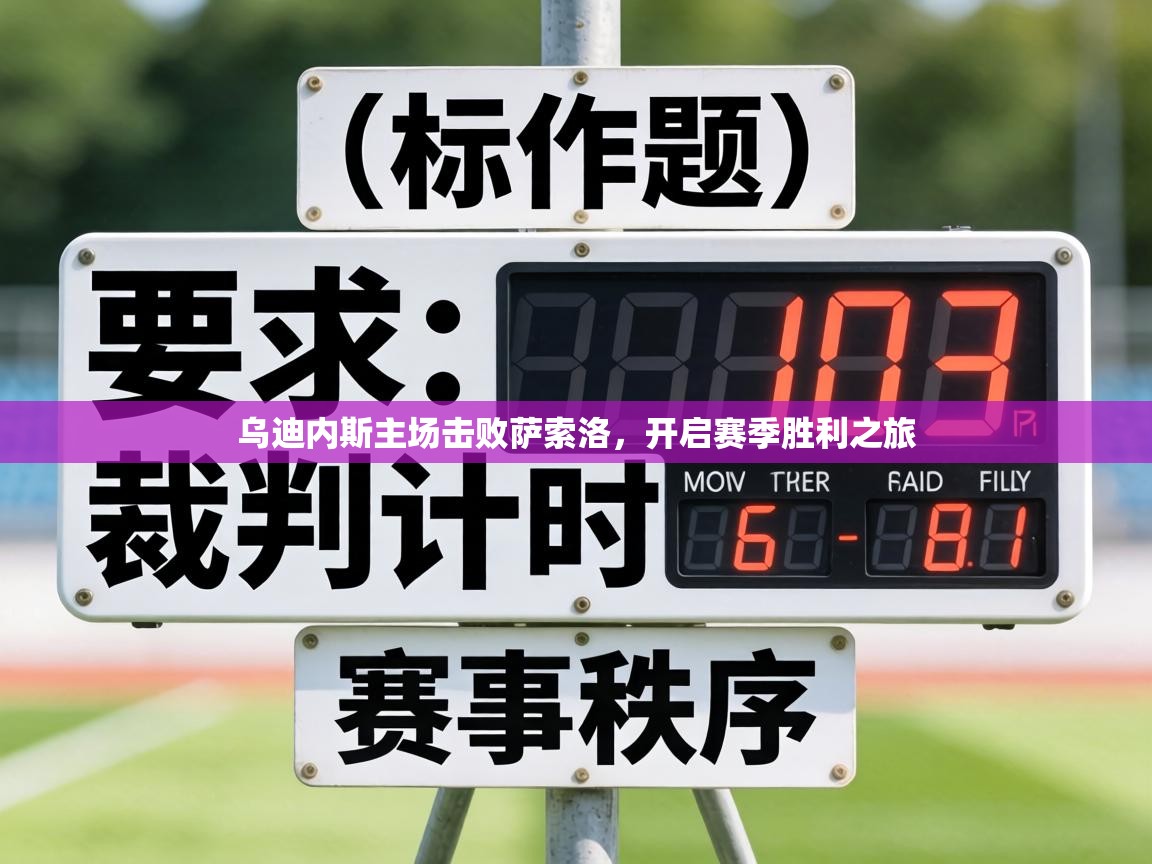 乌迪内斯主场击败萨索洛，开启赛季胜利之旅  第2张